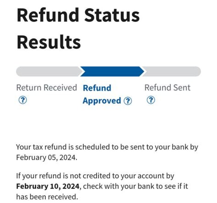 What does it mean when your refund status says take action?