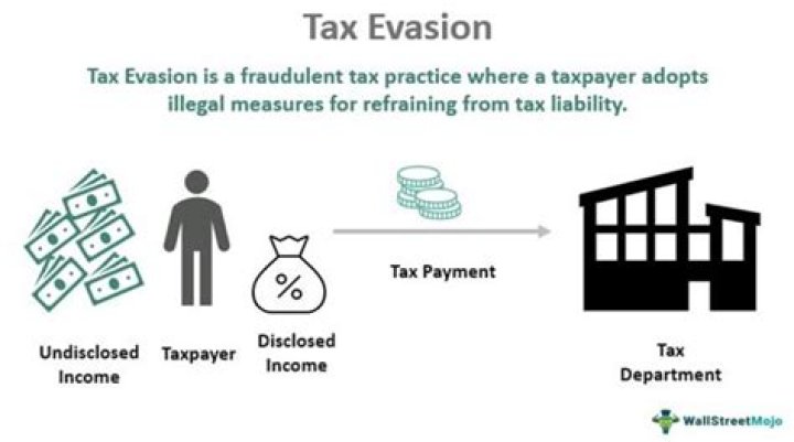 What does tax evasion do?
