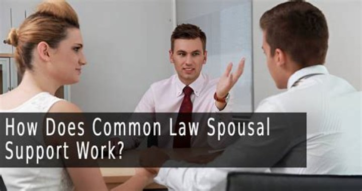 What does the law say about spousal support?