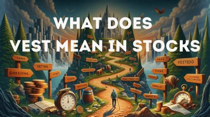 What does vest mean in stocks?