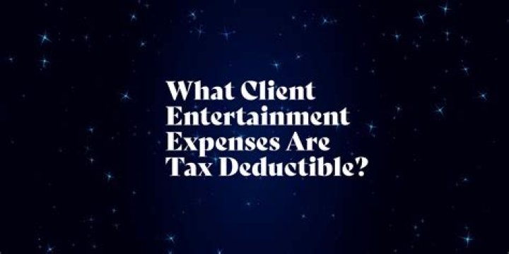 What entertainment expenses are not deductible?