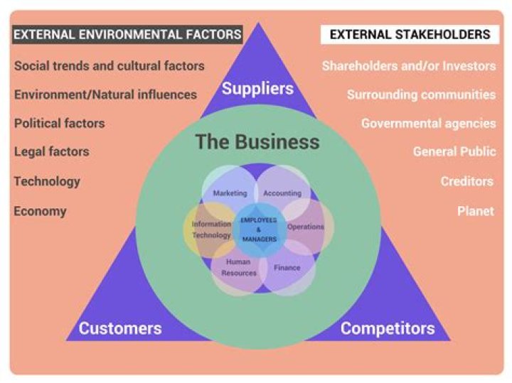 What factors influence business strategy?