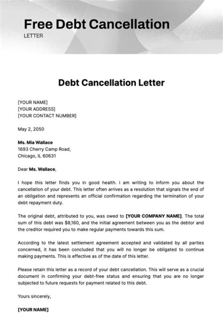 What form do I use for cancellation of debt?