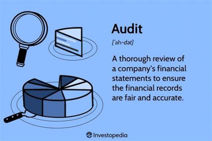 What happens during a business audit?