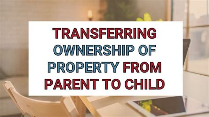 What happens if I give half of my house to my Children?