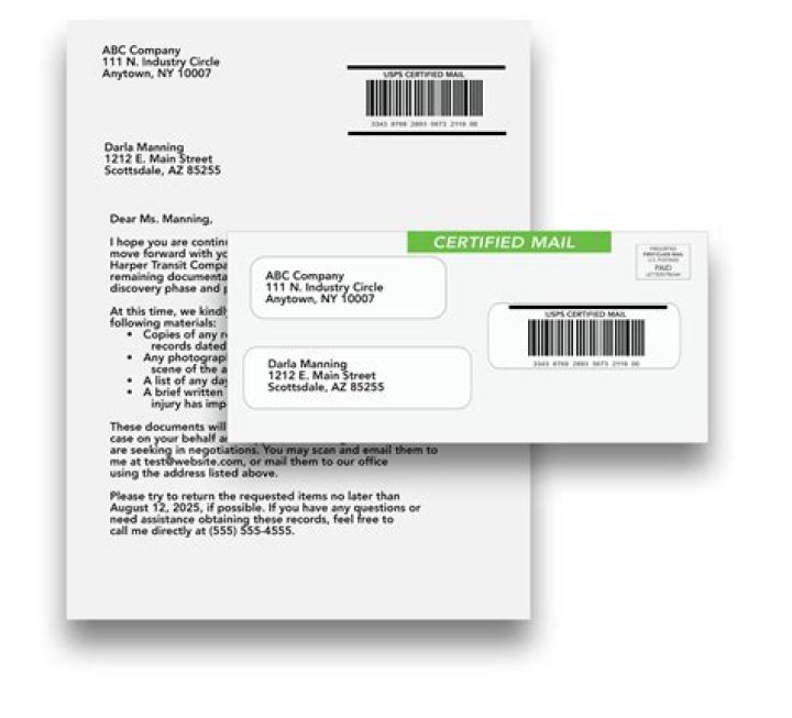 What happens if you miss certified mail?