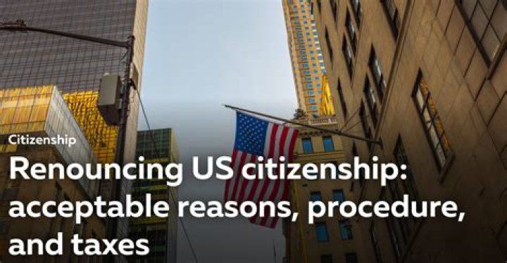 What happens to my IRA if I renounce US citizenship?