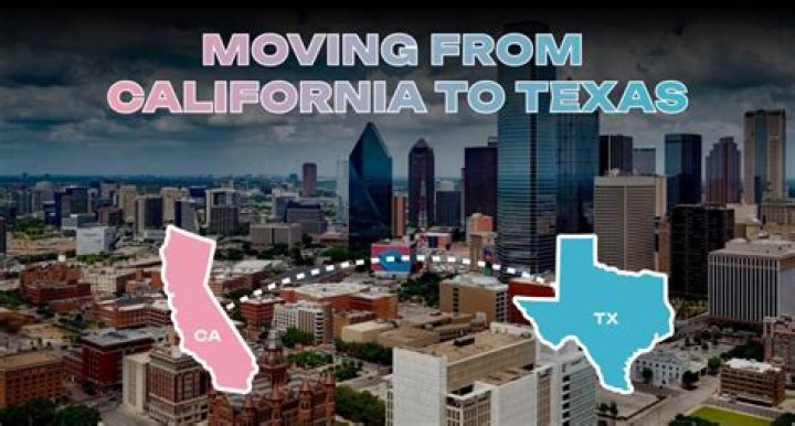 What happens when you move from California to Texas?