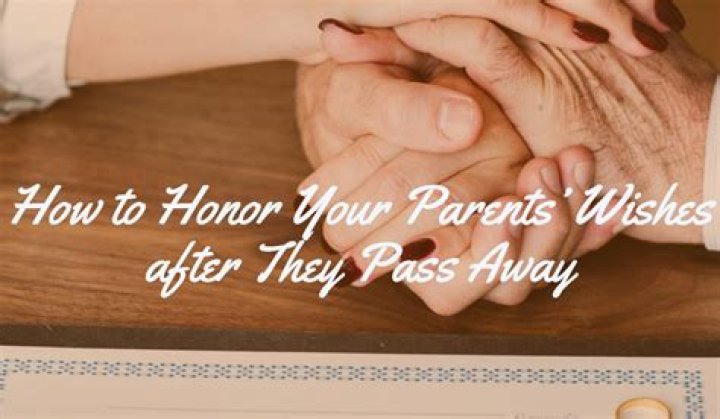 What happens when your parent passes away?