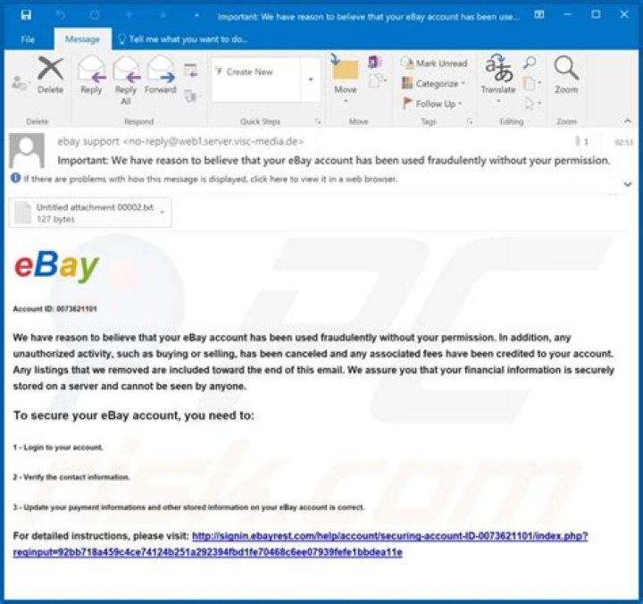 What if someone sells you something fake on eBay?