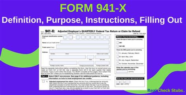 What is a 941x?