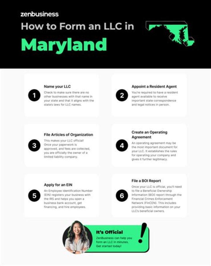 What is a domestic LLC in Maryland?