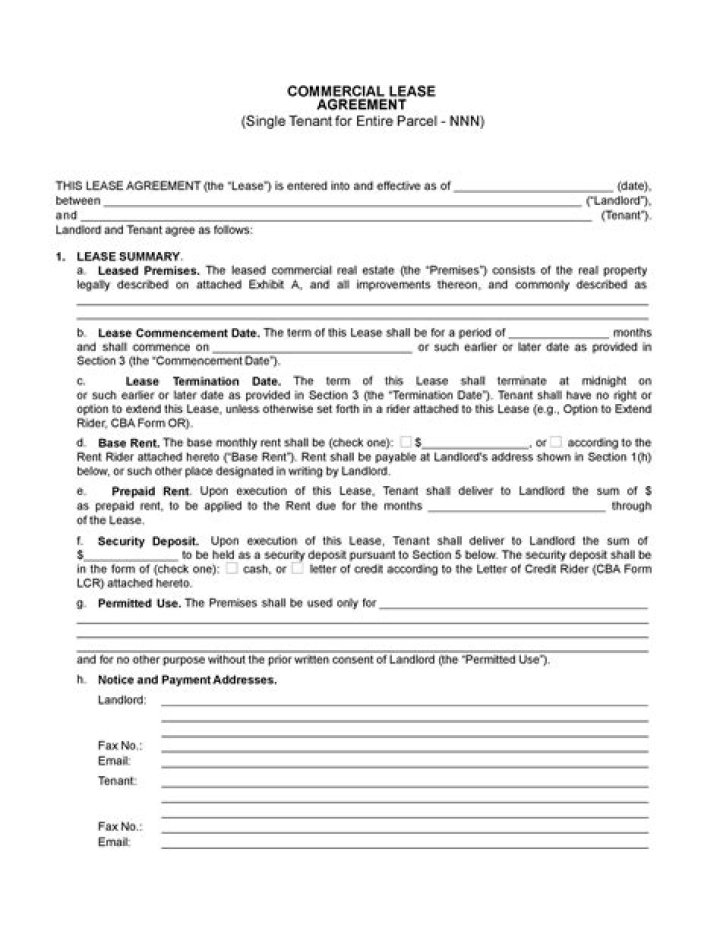 What is a master lease in commercial real estate?