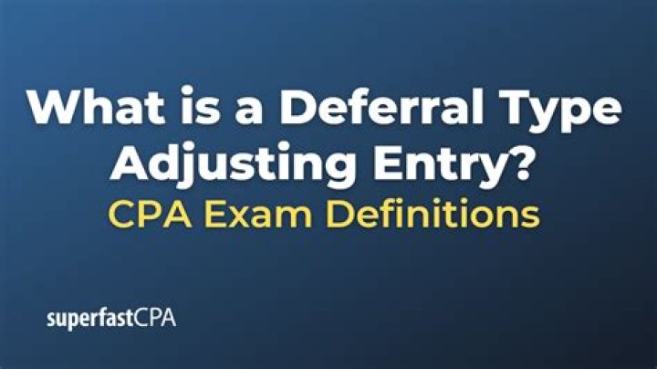 What is a pension deferral?
