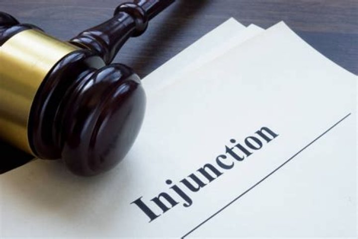 What is a state injunction?
