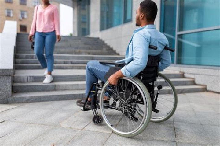 What is a wheelchair bound person?