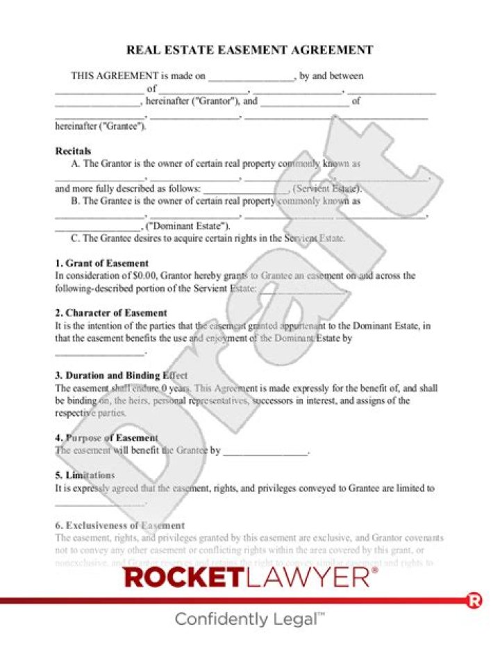 What is an easement by necessity in real estate?