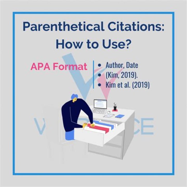 What is an example of a parenthetical citation?
