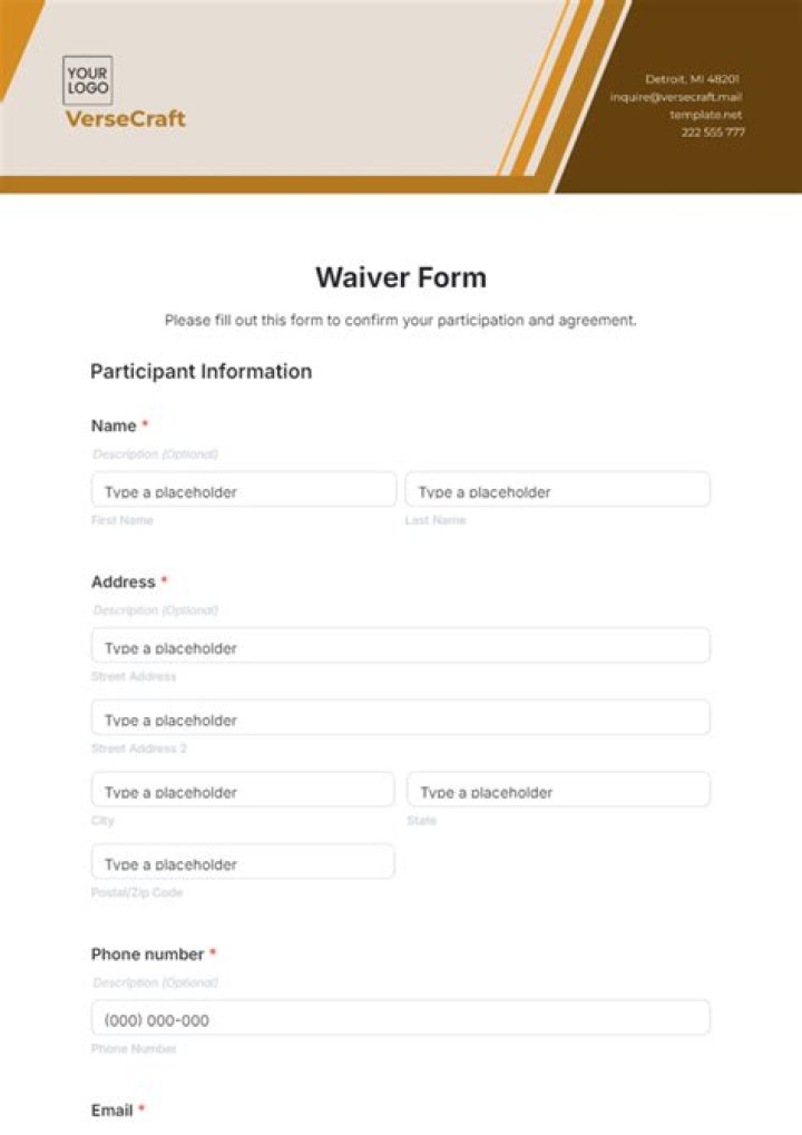 What is an insurance waiver form?