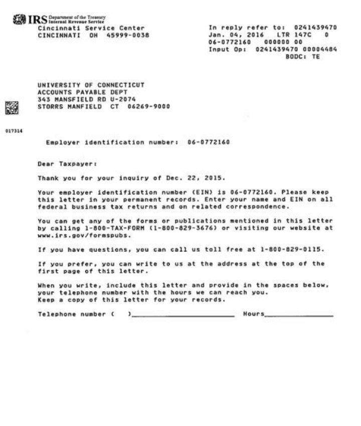 What is an IRS letter 2645C?