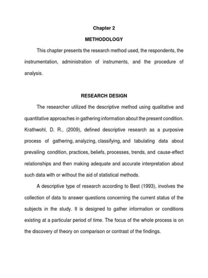What is Chapter 2 in research paper all about?