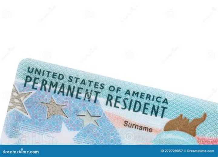What is considered a resident card?
