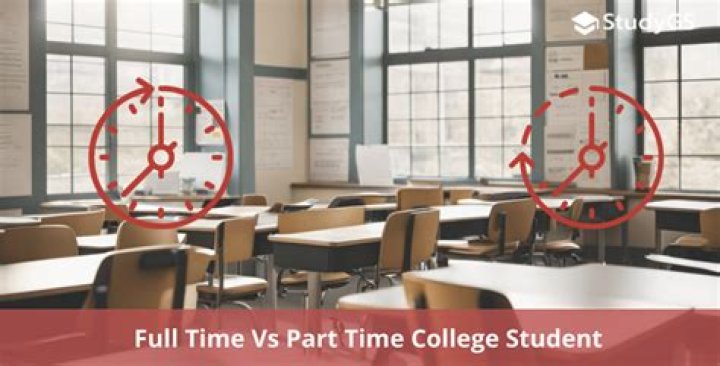 What is considered full-time for a college student?