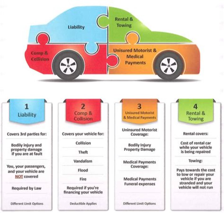 What is covered by the comprehensive portion of your auto insurance?