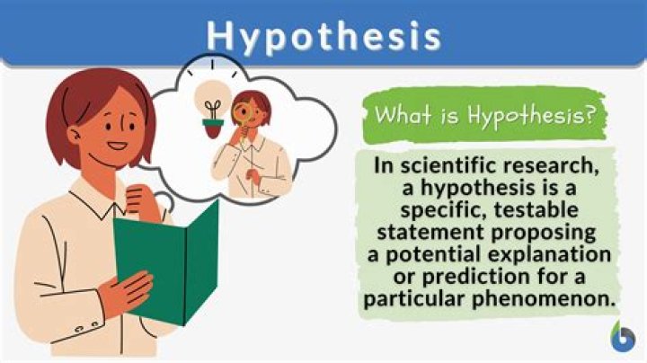 What is hypothesis in a research?