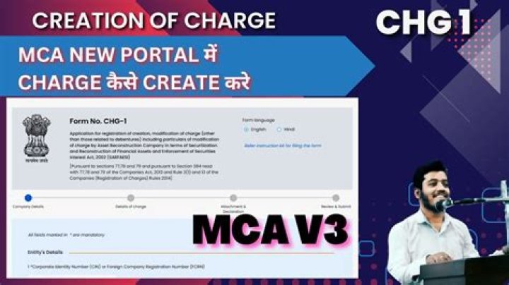 What is MCA charge?