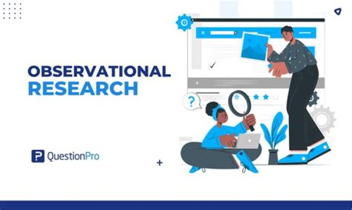 What is meant by observational study?