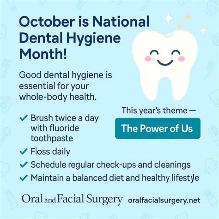 What is National Dental Hygiene Month?