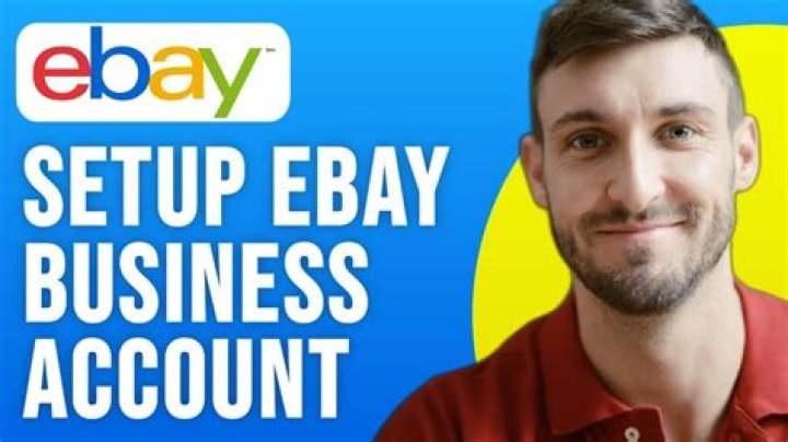 What is needed for eBay account?