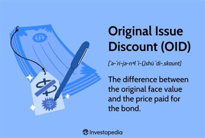 What is original issue discount 1099 OID?