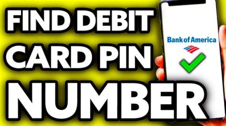What Is PIN number for bank account?