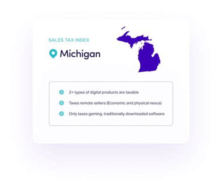 What is sales taxable in Michigan?