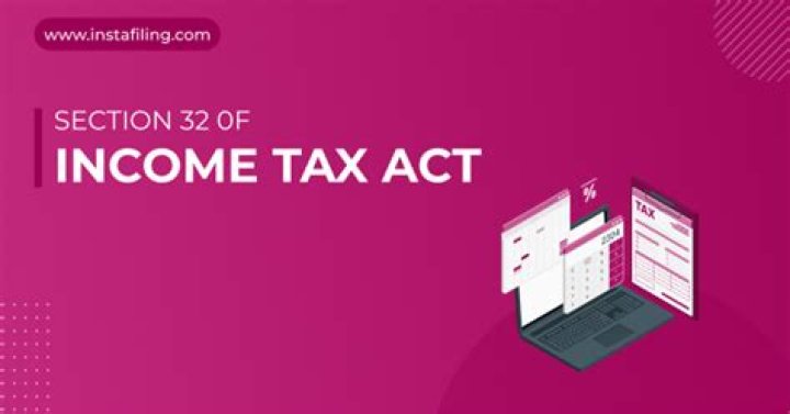 What is section 32 of Income Tax Act?