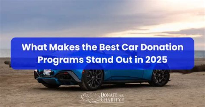 What is the best car donation program?