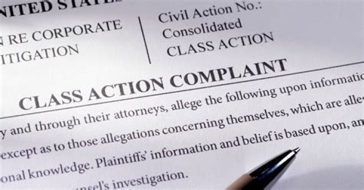 What is the class action lawsuit against?