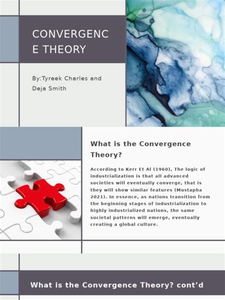 What is the convergence theory?