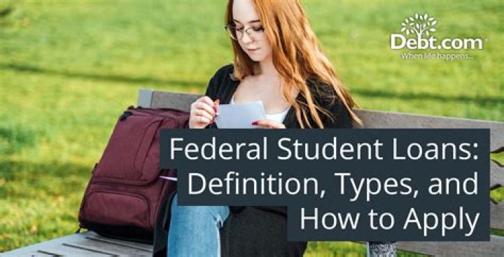 What is the default term of a federal student loan?