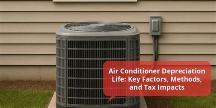 What is the depreciation rate on air conditioner?