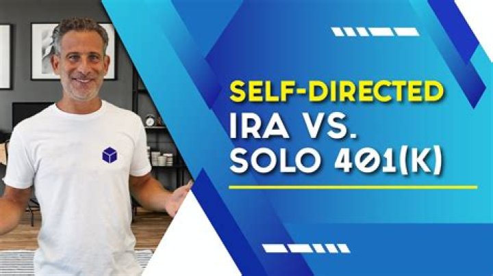 What is the difference between a self-directed IRA and a self directed 401k?