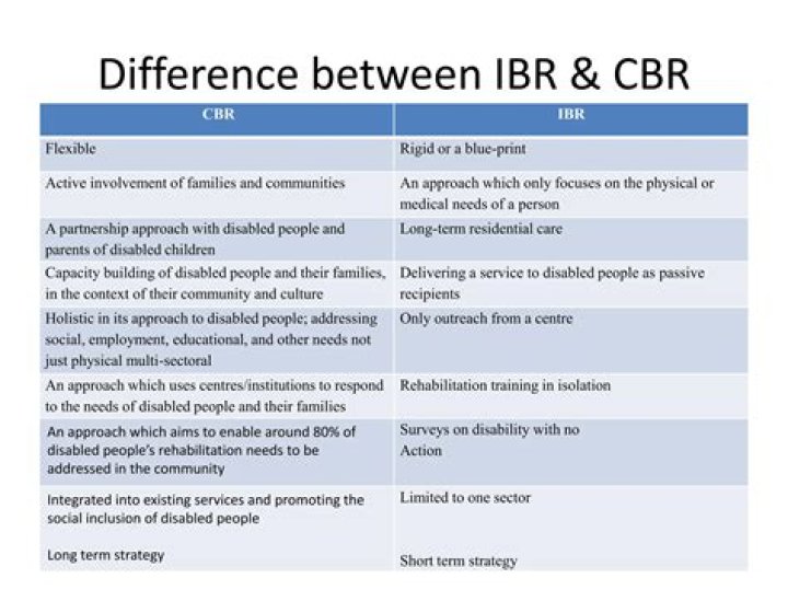 What is the difference between IBR and Repaye?