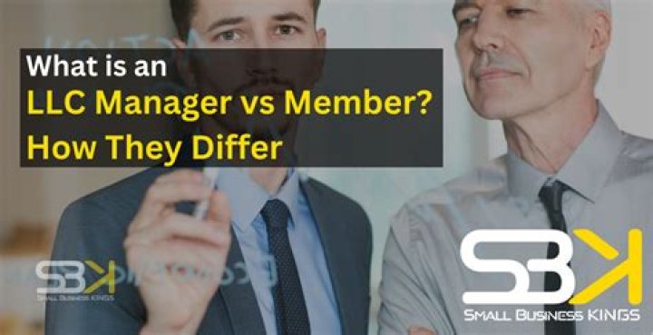 What is the difference between LLC member and LLC manager?