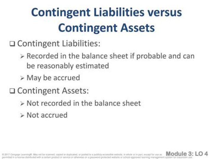 What is the IFRS requirement for contingent liabilities?
