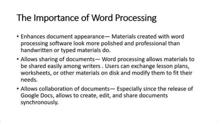 What is the important of question document?