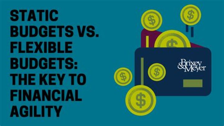 What is the main difference between static and flexible budgets chegg?