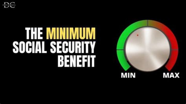 What is the minimum social security disability benefit for 2018?