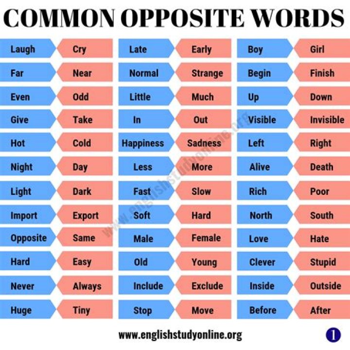 What is the opposite word of the help?